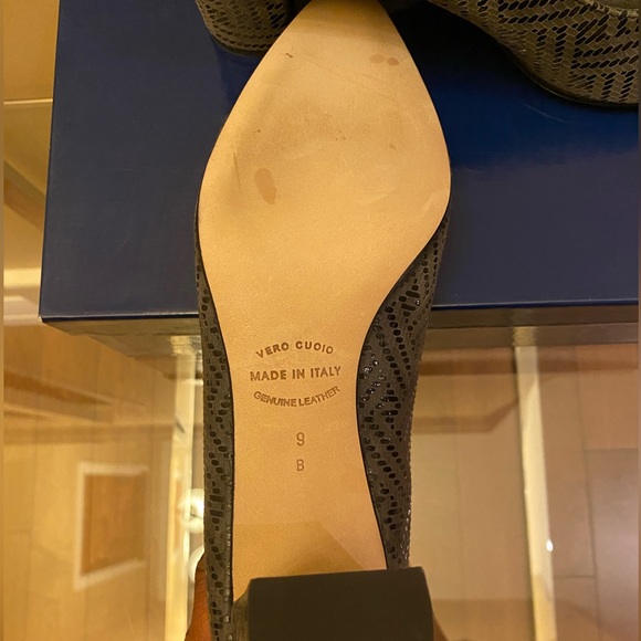 Roberto Capucci Leather Heels - Size 9 - Picture 3 of 6